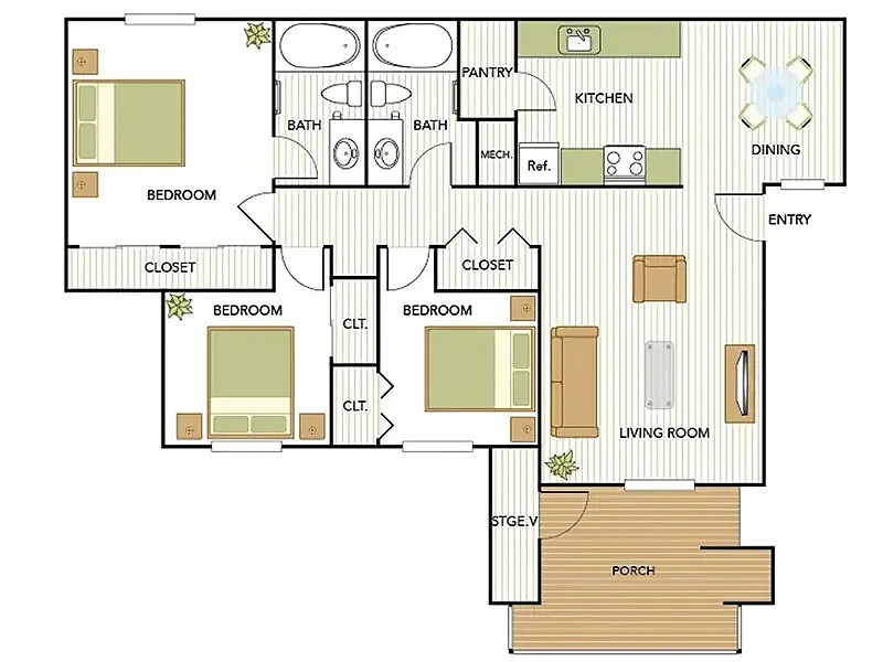 Floor plan 3X2
