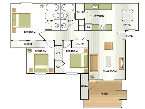 Floor plan 3X2