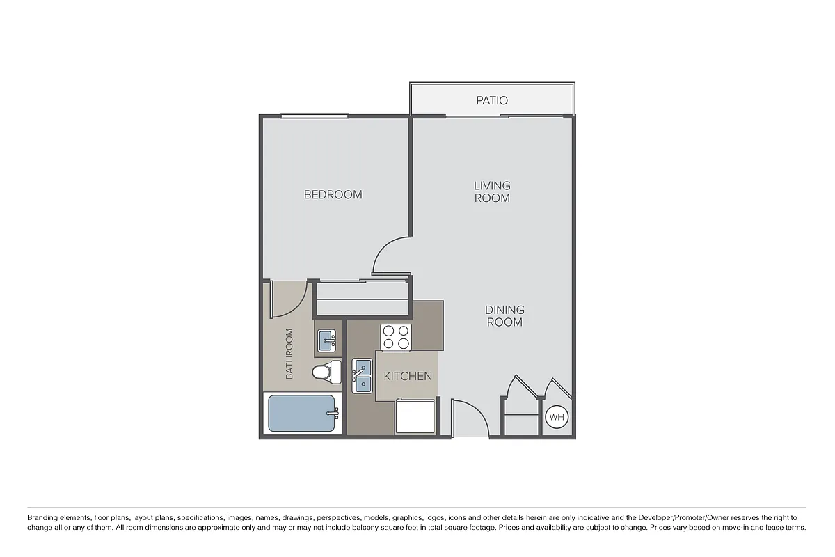 Floor plan Plan 1A