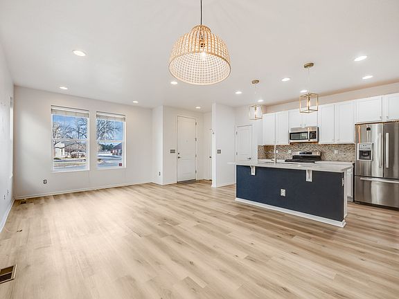 Bright open floor plan