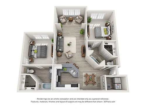 Floor plan The Lakeshore