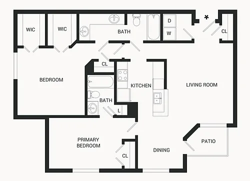 Floor plan B3