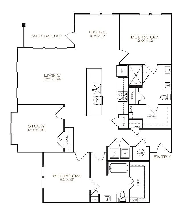 Floor plan B3