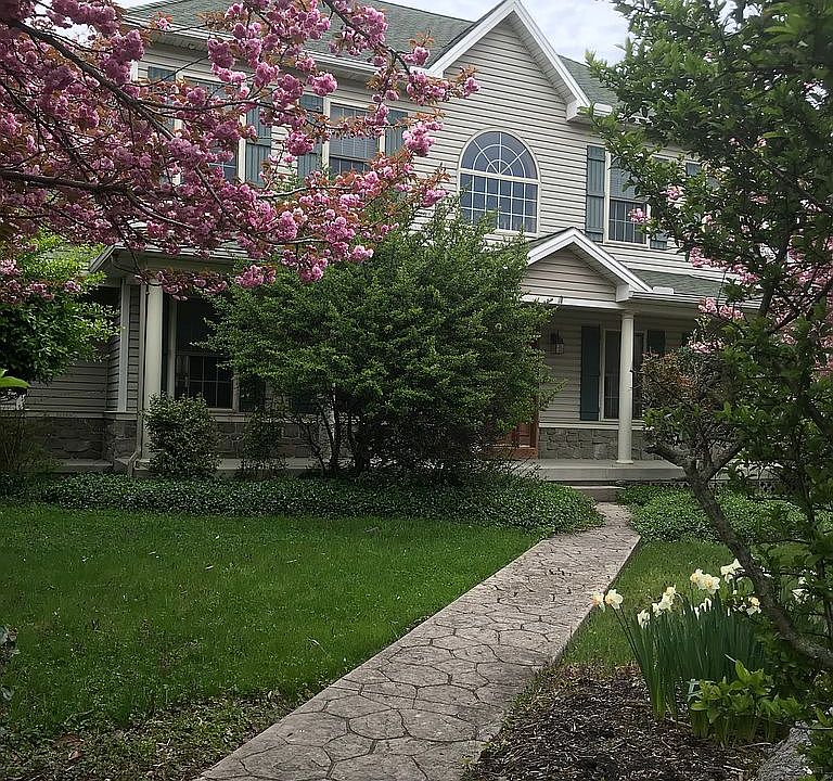 Stamped walkway