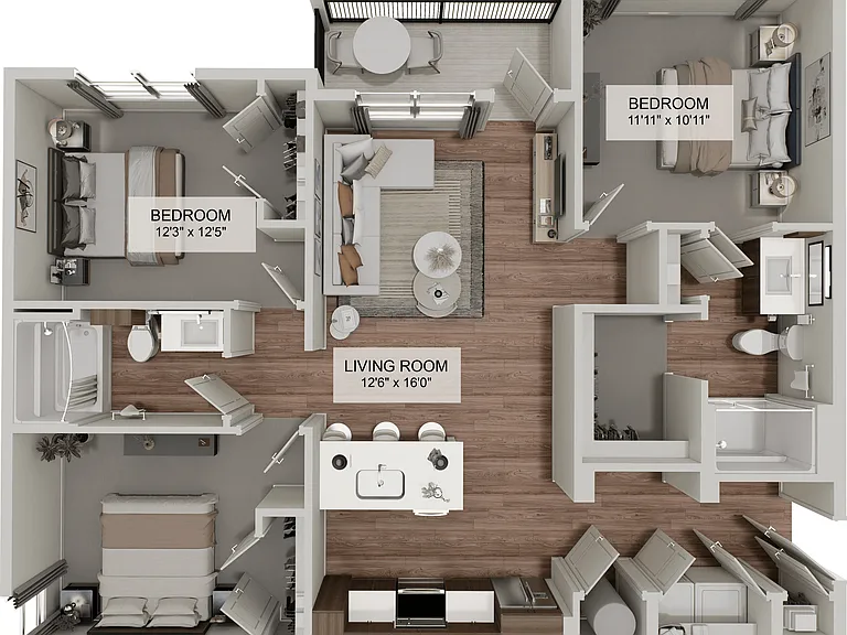 Wrenley Luxury Apartment Homes — Photo 50