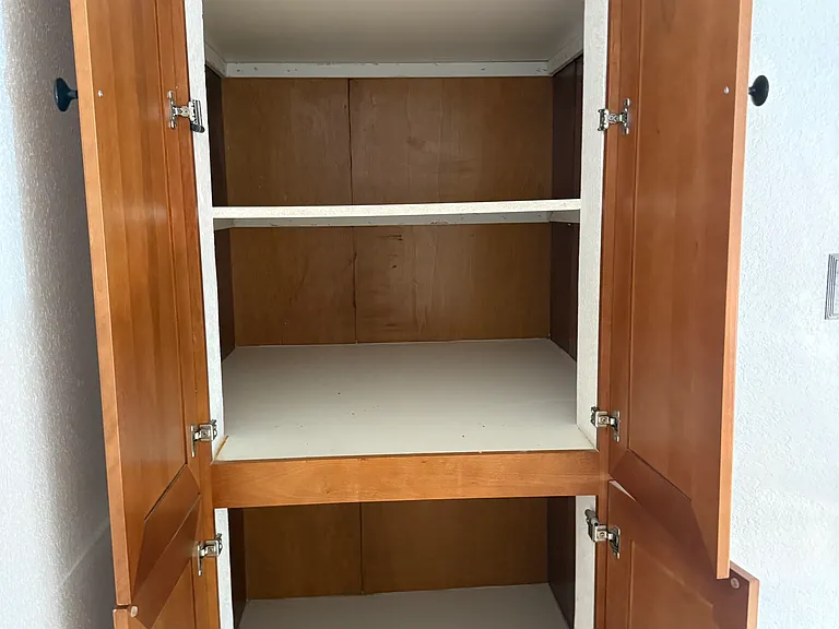 Lots of additional storage under stairway and in upstairs hallway