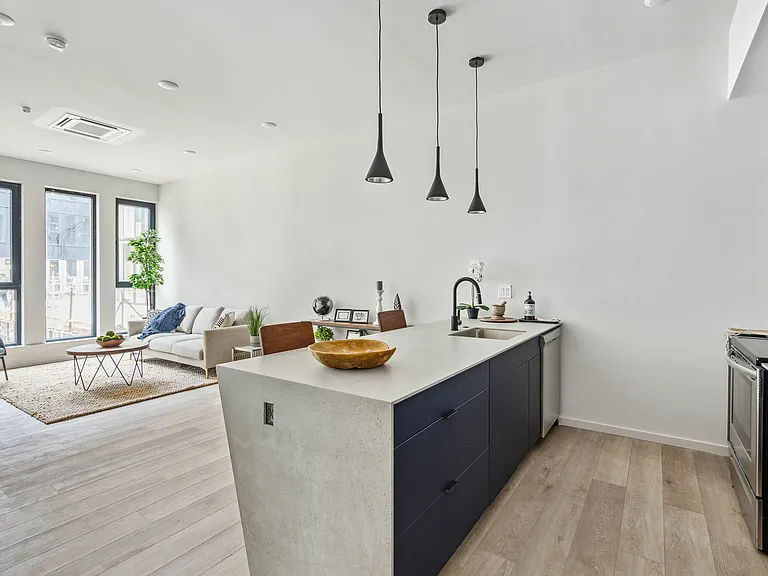 Sleek Waterfall Countertops