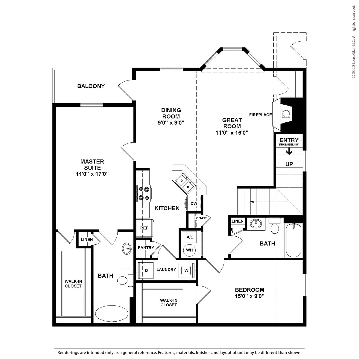 Floor plan The Jasmine - Premium