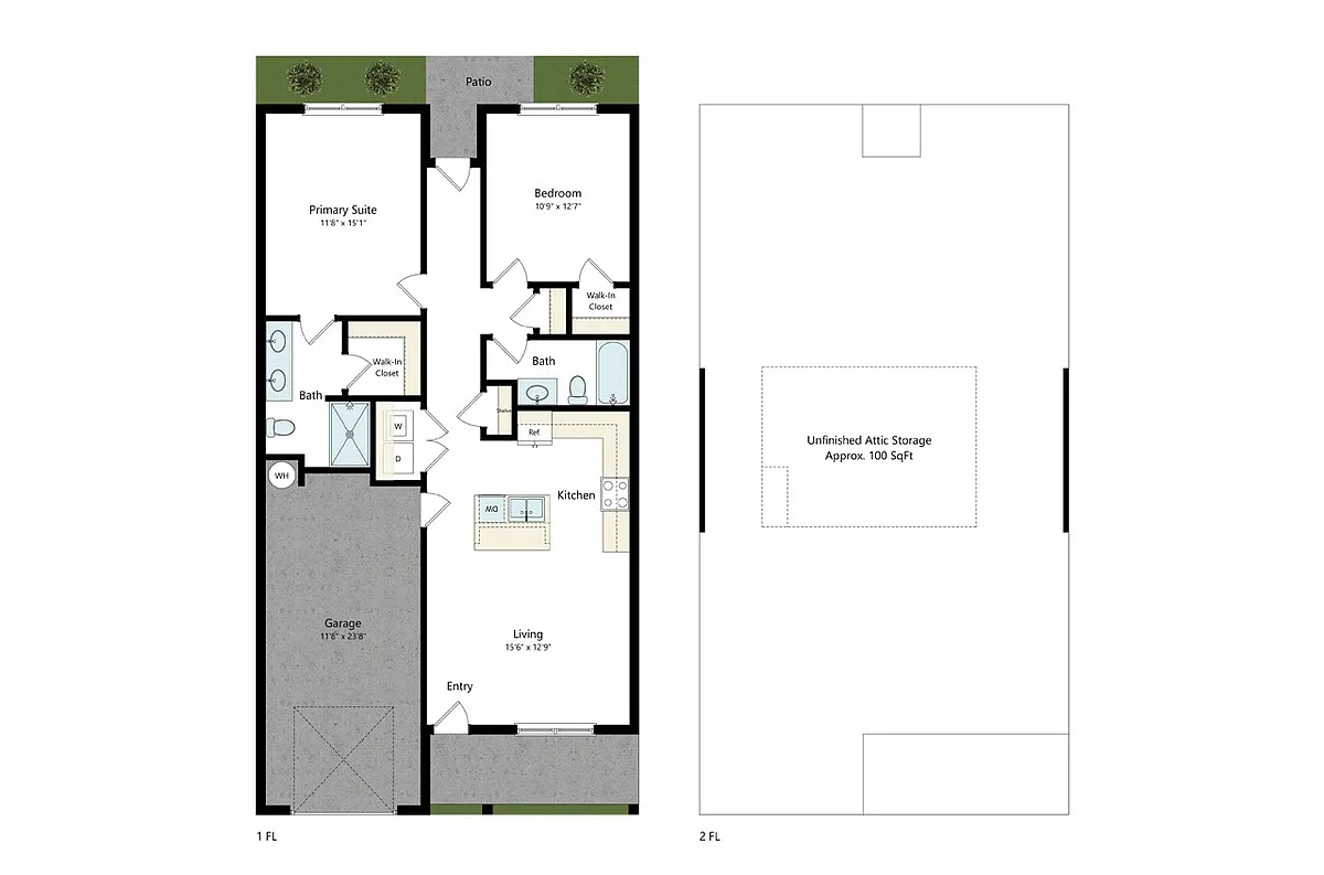 Floor plan Carraway