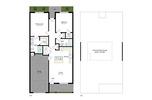 Floor plan Carraway