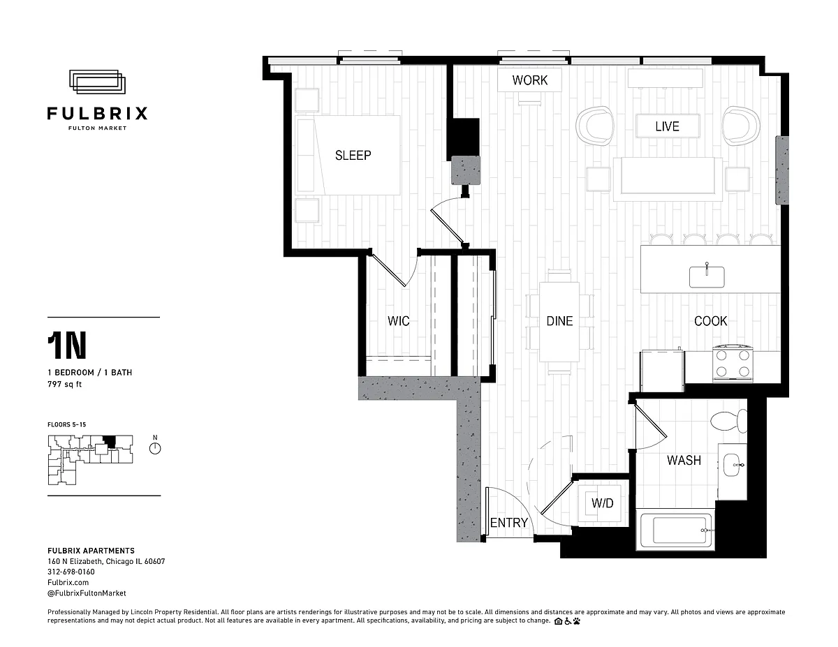 Floor plan 1N