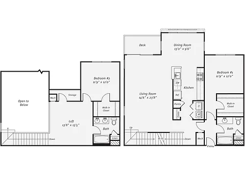 Floor plan B3L