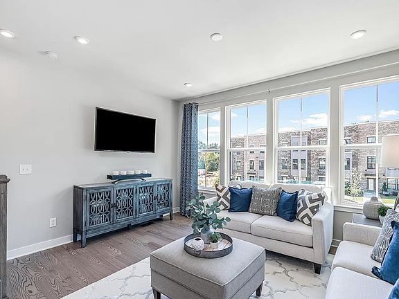 Open Lounge Area With Oversized Windows