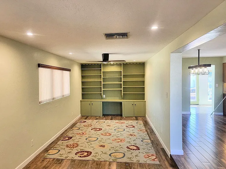 Built-in Bookcases in Den
