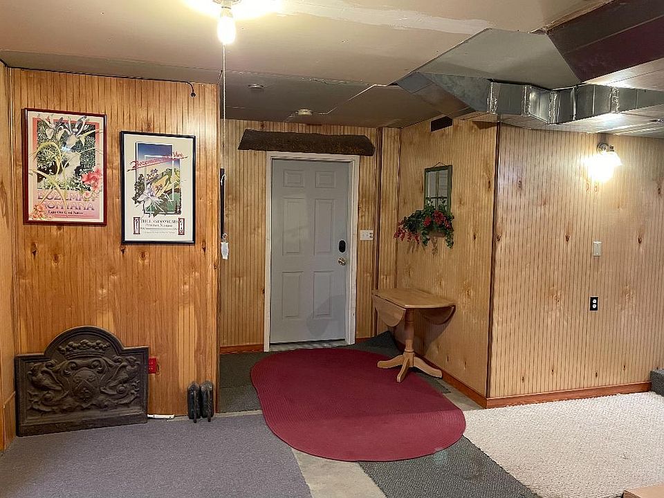 Main entrance from garage.