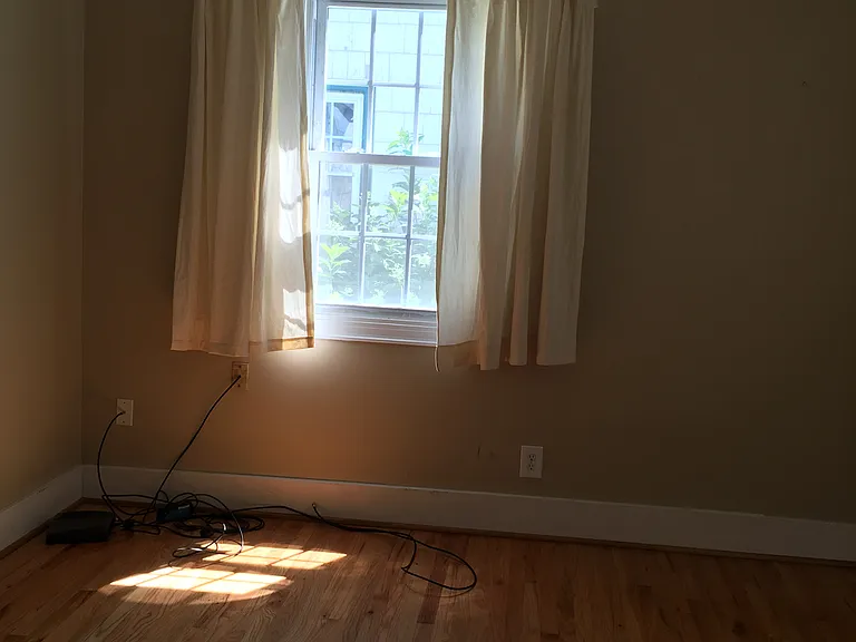 smallest bedroom with a view to the garden