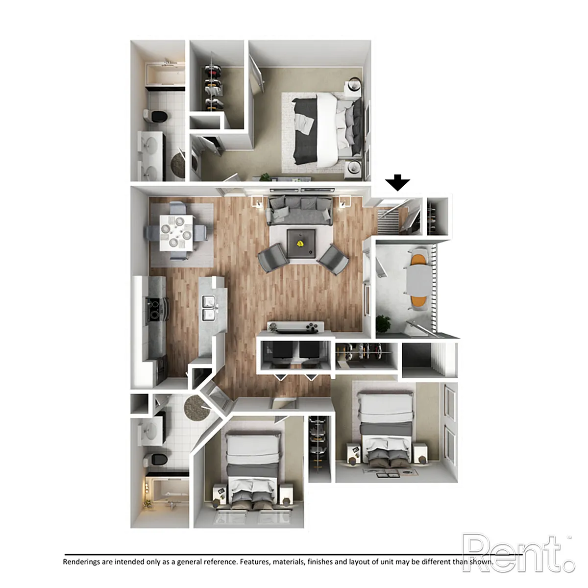Floor plan C2R