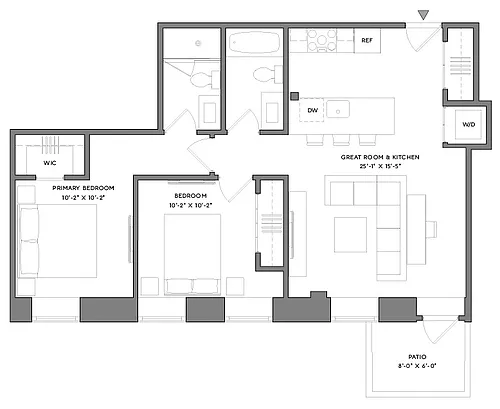 Floor plan B01
