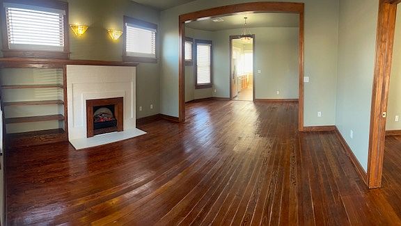 Living Room to dining room from front door view