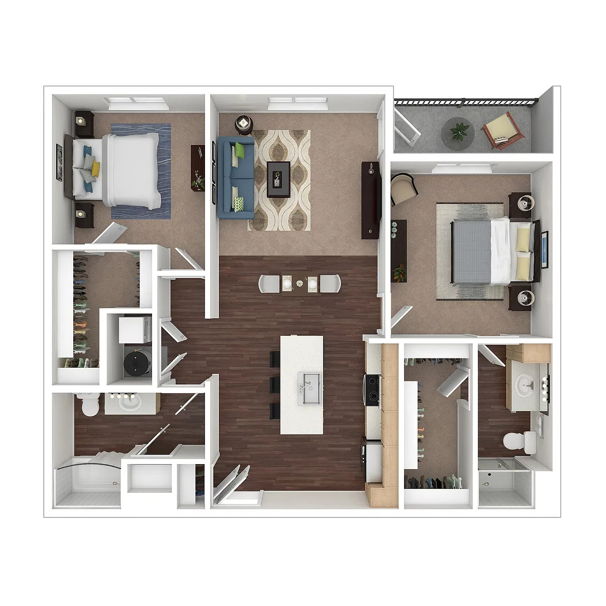 Floor plan B1