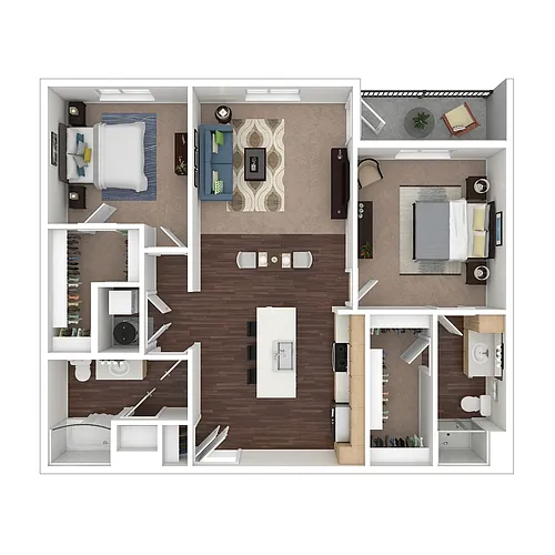 Floor plan B1
