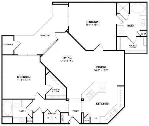 Floor plan B3 Stoneleigh