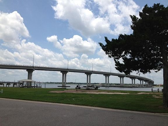 View of Usina Bridge from Lot Corner