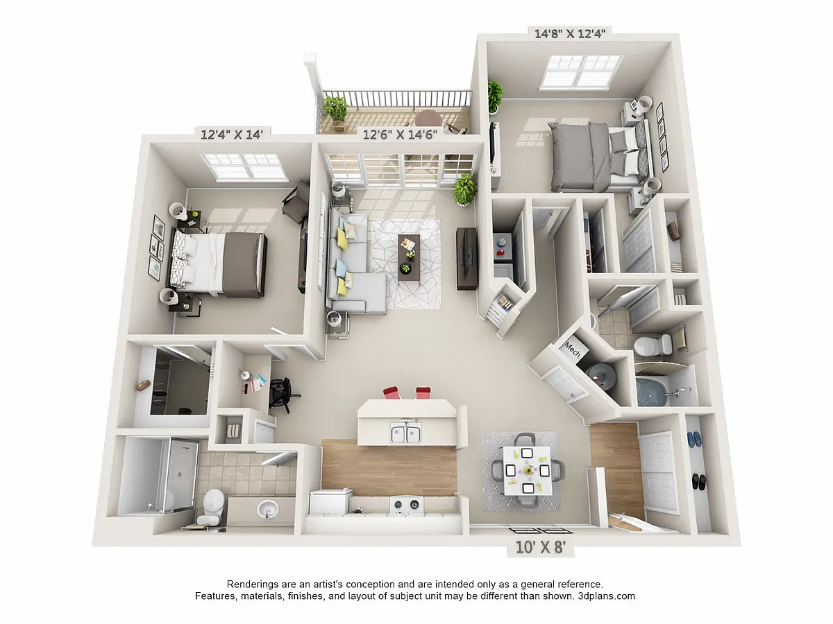 Floor plan Atlantic