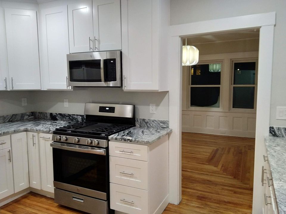 Newly renovated kitchen, custom cabinets