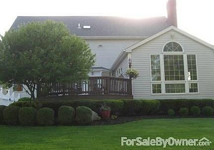 View of back of house