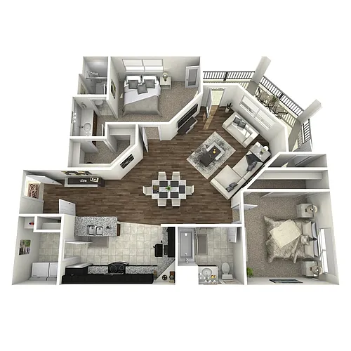Floor plan Hawthorne