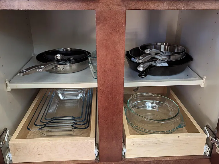 House is furnished and fully stocked with pots, pans, etc.