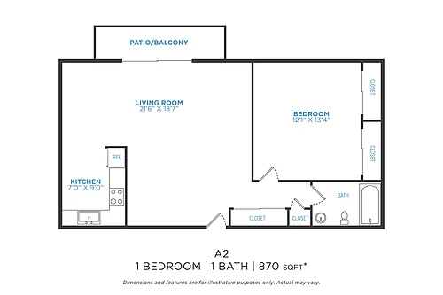 Floor plan A2