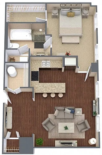 Floor plan Transit 14