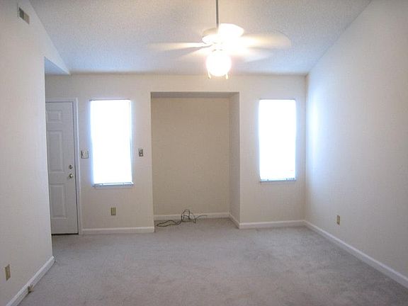 Family room with TV niche