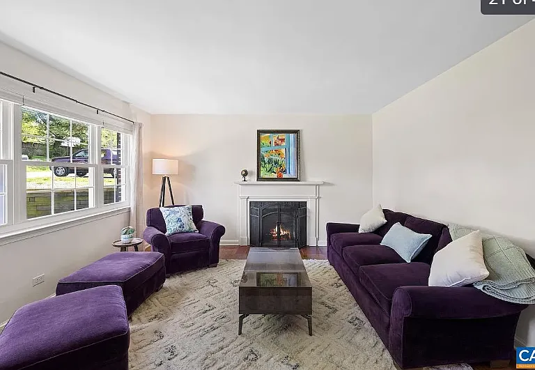 front entry living room