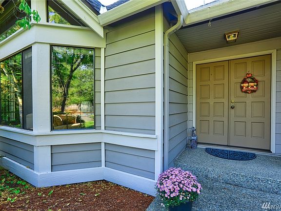 Elegant double door entry.