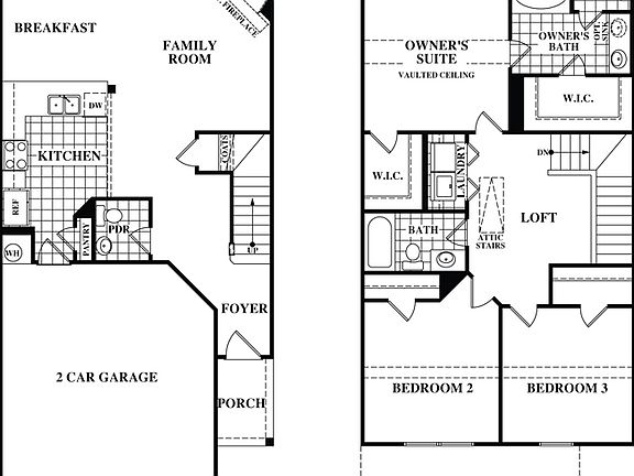 Austin Floor Plan- Highland Pointe
