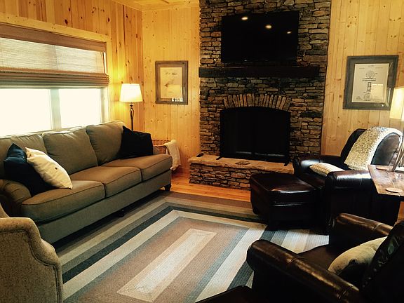 Den w/custom fireplace