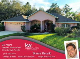 188 W Wason St, Citrus Springs, FL 34434