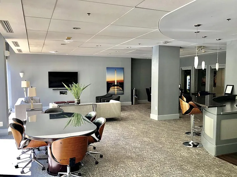 Community room in sister building (800 4th St, SW)