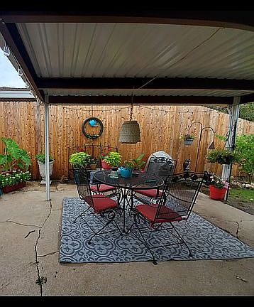 Back patio