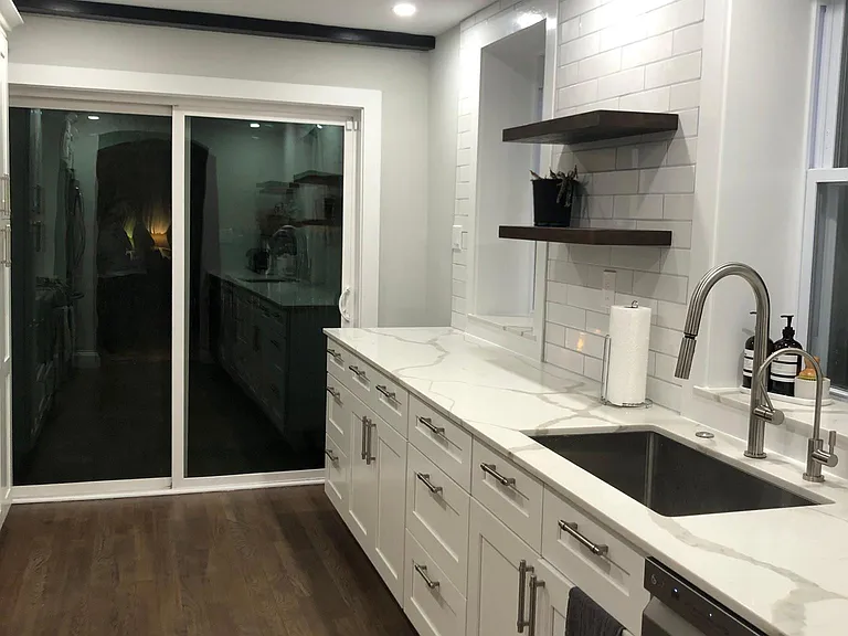 Renovated kitchen