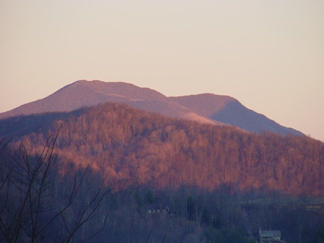 View out front