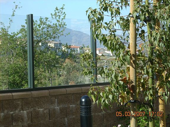 view from front entrance patio 