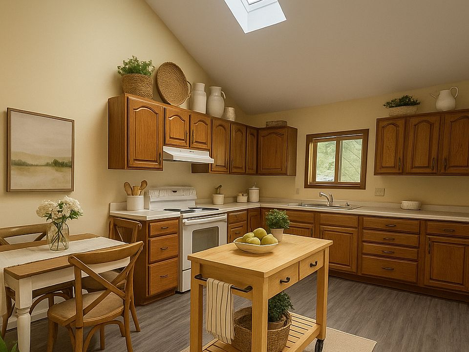 AI Staged kitchen