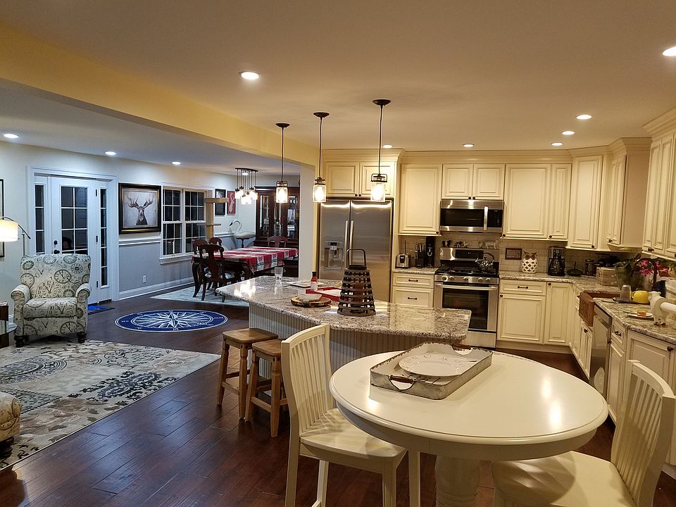 Open concept living area