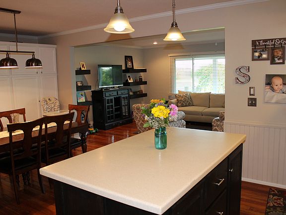 Open concept living area