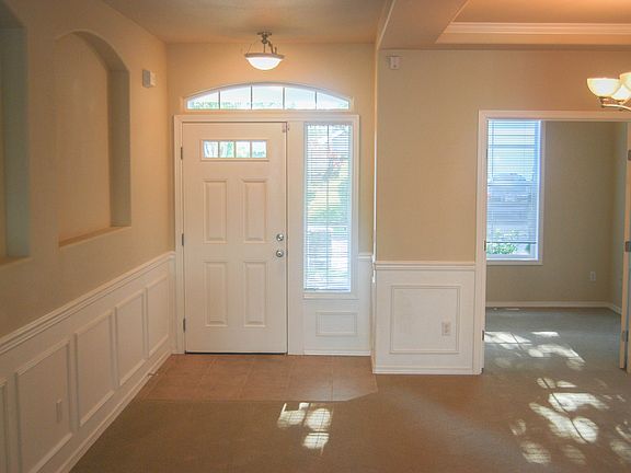 Entry with wainscoting