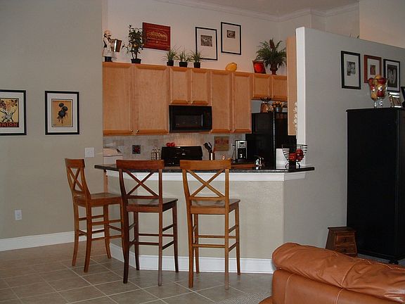 View into Kitchen from Family Room